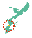 MAP：宜野湾市